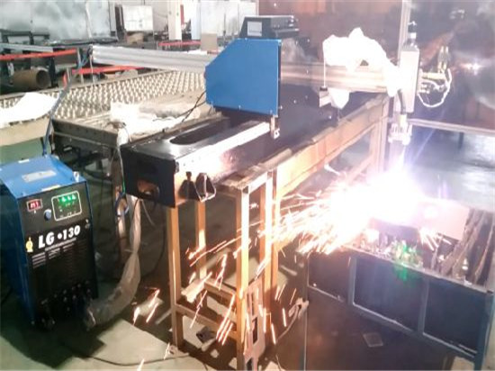 Преносива ЦНЦ пламена плазма резна метална машина од нехрђајућег, угљеничног челика и са јефтиним деловима компоненти