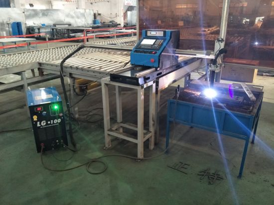 Фабрика снабдева металним резањем челичном резањем плазма резач машине Кина