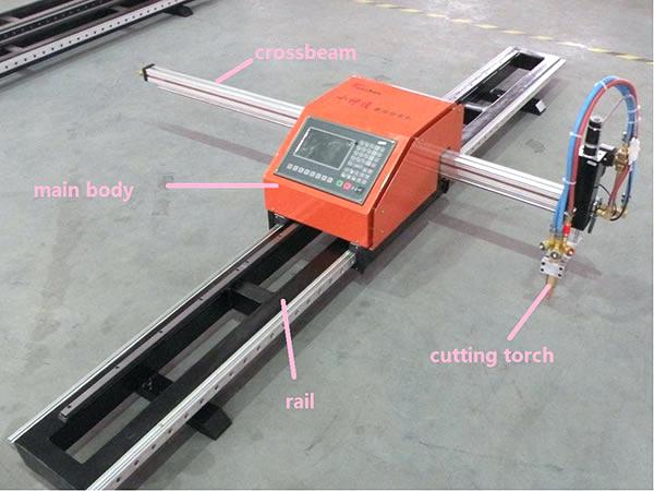 ЦНЦ плазма резање машина новог производа металних лимова 1200 * 1200мм радне површине