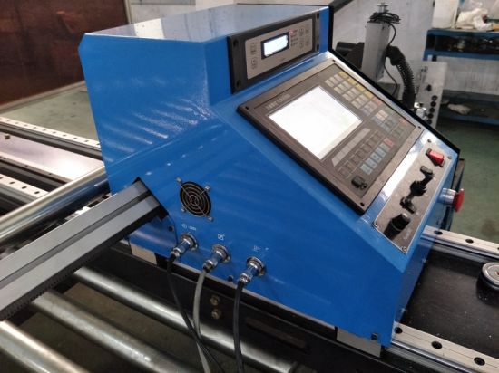 ЦНЦ плазма метална машина за сечење са ТХЦ / дебелим металним плазма резним алатом за лим / 40А 60А 120А резач снаге