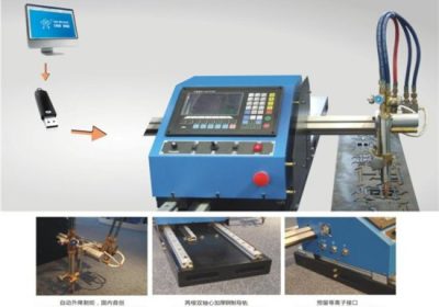 машина за сечење плазме ЦНЦ за челичне цеви са ротационим 43/63/100/160 / 200А за продају